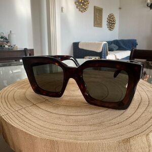 Celine Tortoise Shell Sunglasses